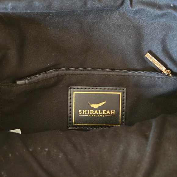 Shiraleah Woven Jute Chevron Clutch Wristlet, EUC - Picture 4 of 15